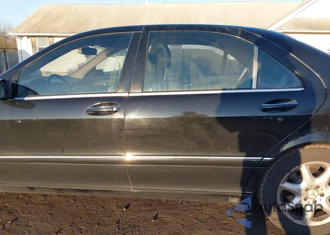 2003 Mercedes-Benz S 430 z USA, uszkodzony, nr VIN WDBNG70J13A380899